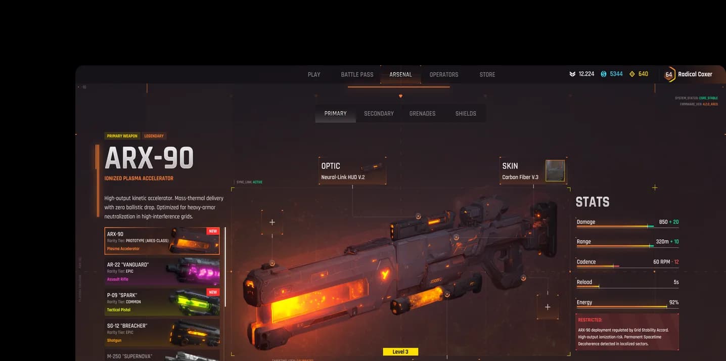 Arsenal UI